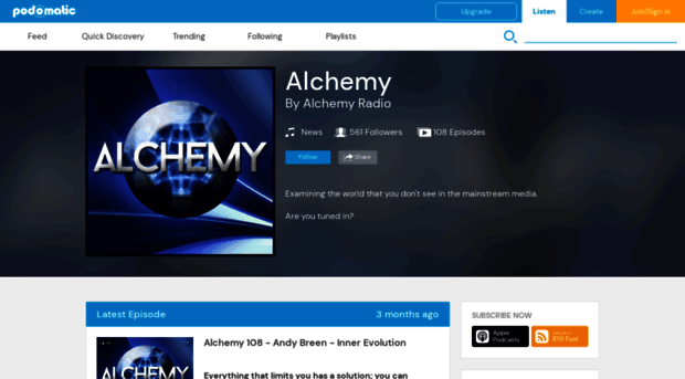 alchemyradio.podomatic.com