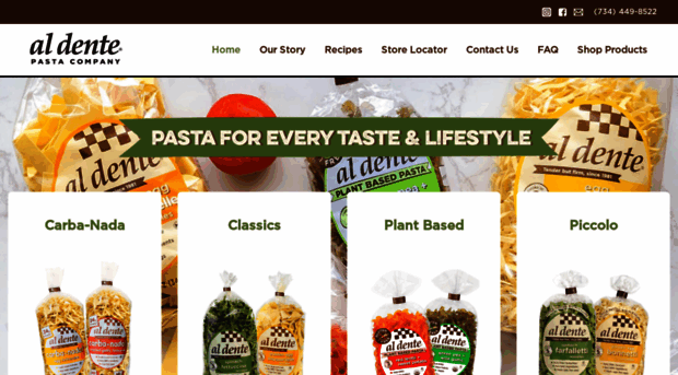 aldentepasta.com