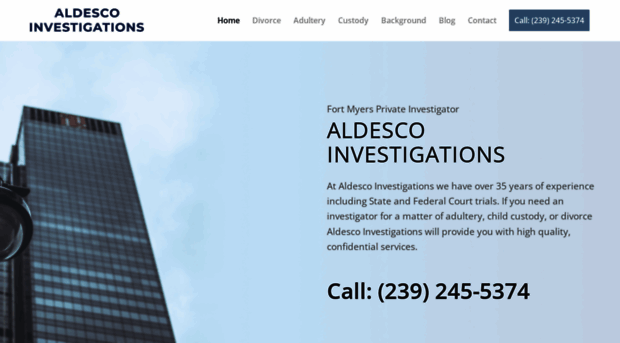 aldescoinvestigations.com