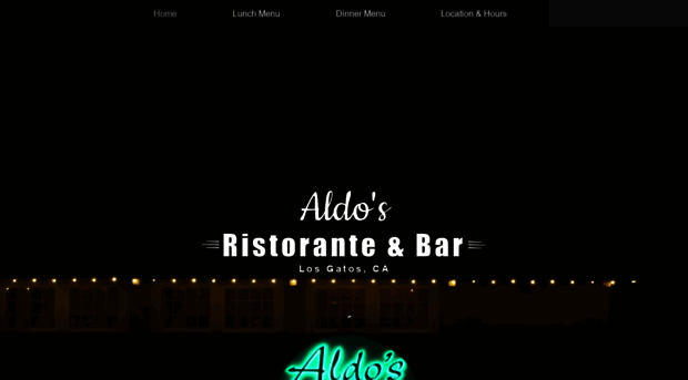 aldos-ristorante.com