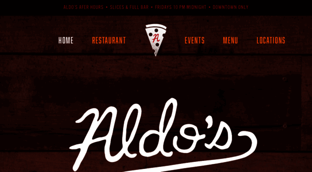 aldospizzapies.com