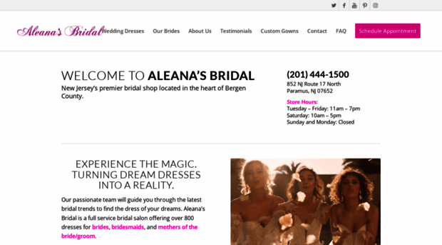 aleanasbridal.com