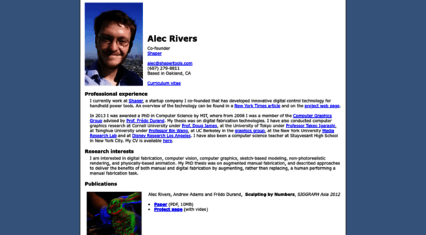 alecrivers.com