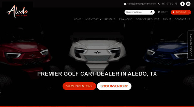 aledogolfcarts.com