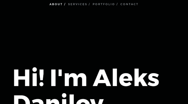 aleksdanilov.com