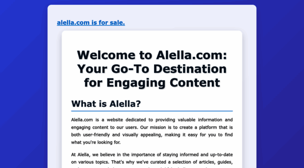 alella.com