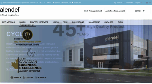 alendelfabrics.com