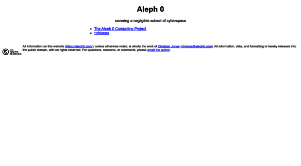 aleph0.com