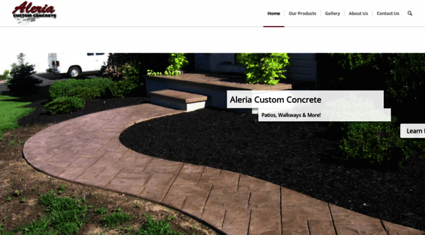 aleriacustomconcrete.com