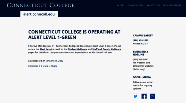 alert.conncoll.edu