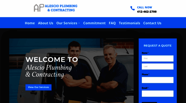 alescioplumbing.net