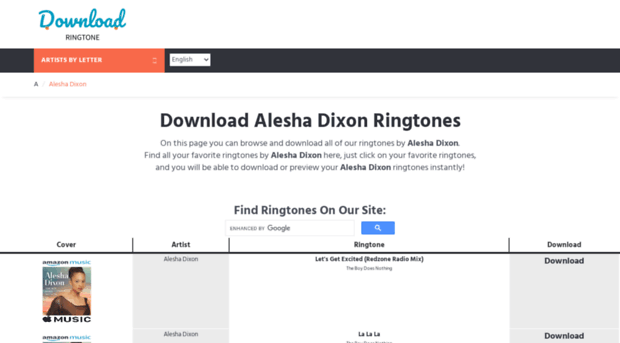 aleshadixon.download-ringtone.com