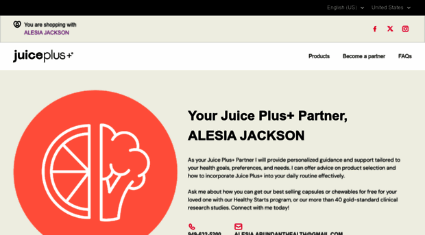 alesia.juiceplus.com