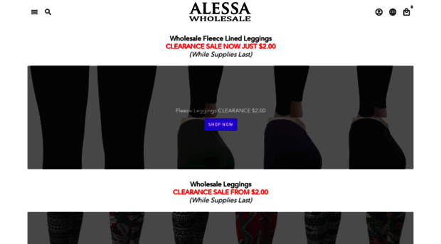 alessawholesale.com