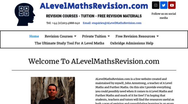 alevelmathsrevision.com