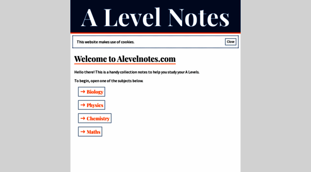 alevelnotes.com