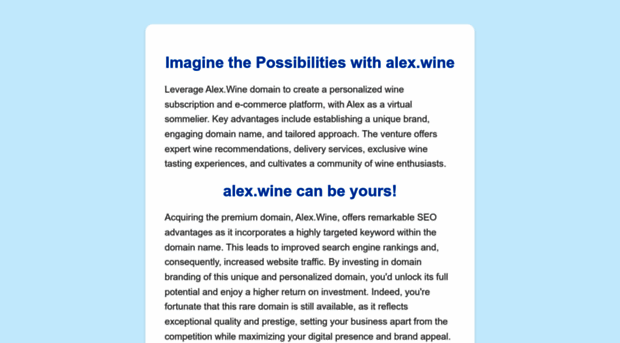 alex.wine