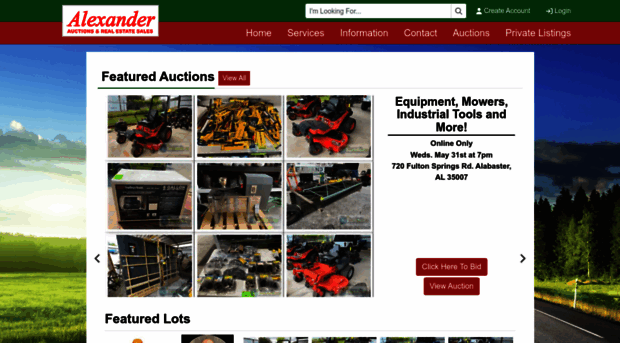 alexanderauctions.com