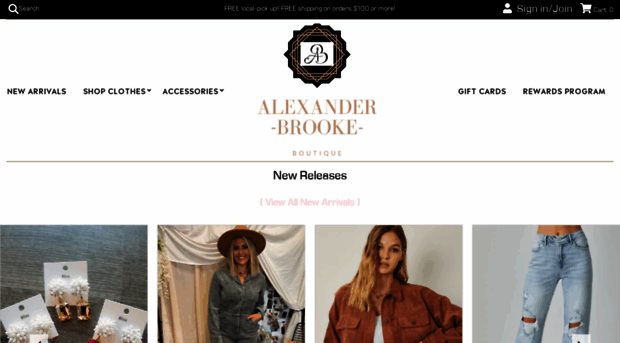 alexanderbrookeboutique.com