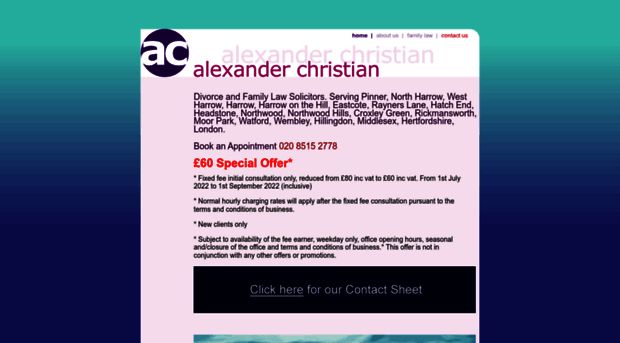 alexanderchristian.co.uk