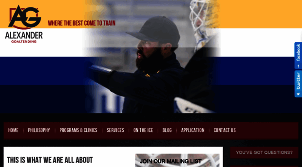 alexandergoaltending.com