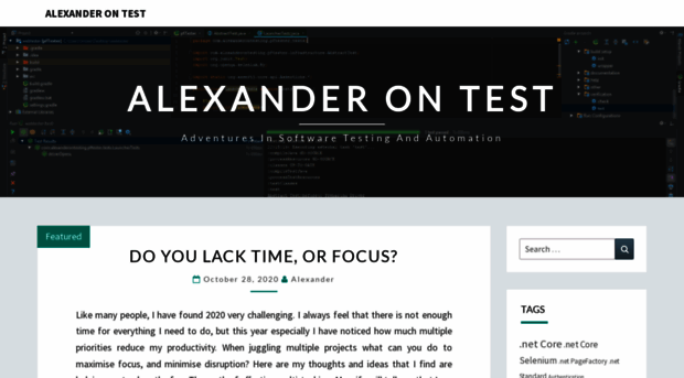 alexanderontesting.com