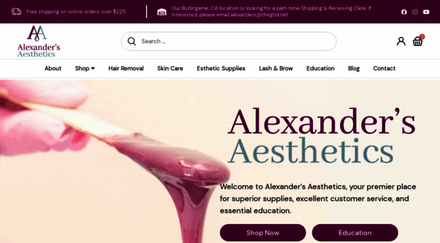 alexanders-aesthetics.com