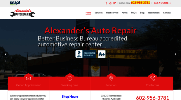 alexandersautorepair.com