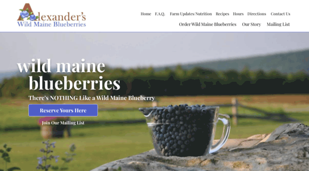 alexandersblueberries.com