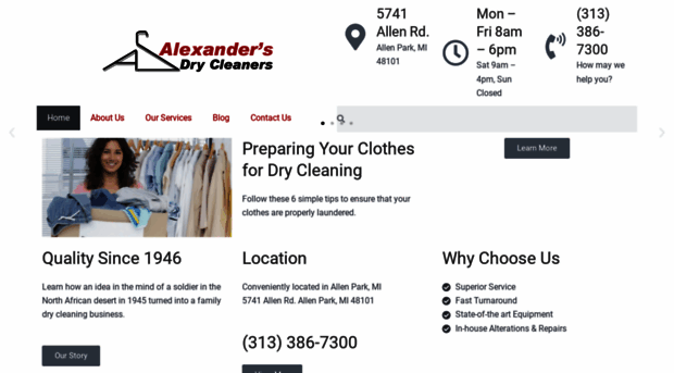 alexandersdrycleaners.net