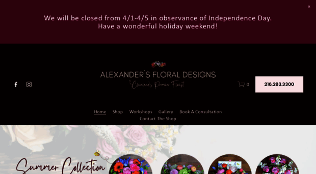 alexandersfloraldesigns.com