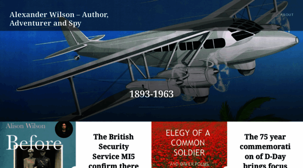 alexanderwilsonauthorandspy.com