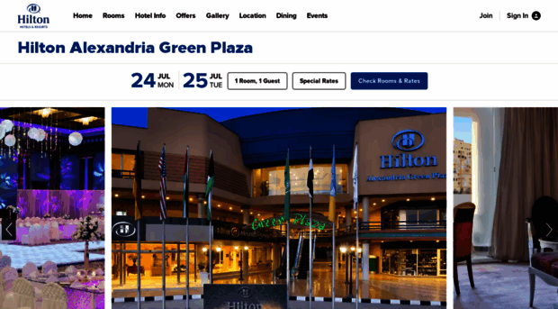 alexandriagreenplaza.hilton.com