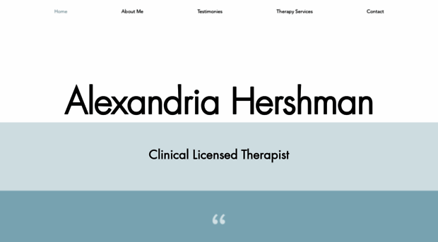 alexandriahershman.com