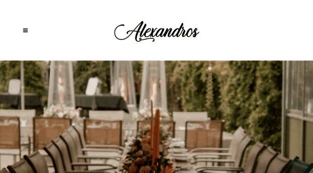 alexandrosrestaurant.com