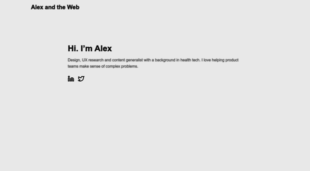 alexandtheweb.com