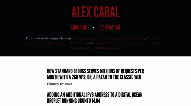 alexcabal.com