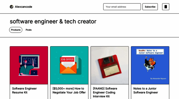 alexcancode.gumroad.com