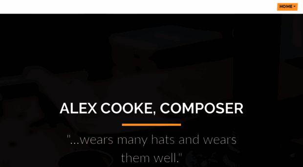 alexcookemusic.com