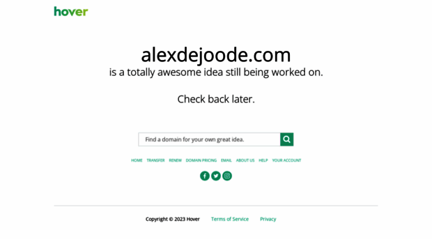 alexdejoode.com