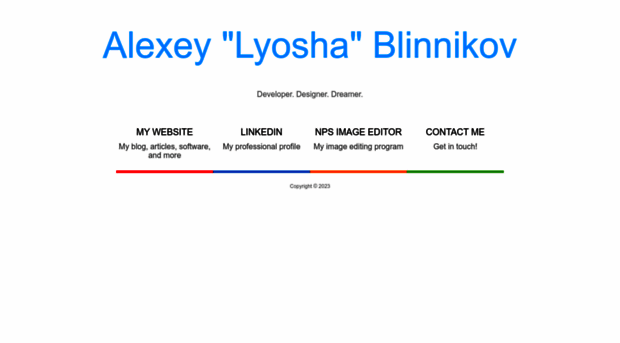 alexey.blinnikov.net