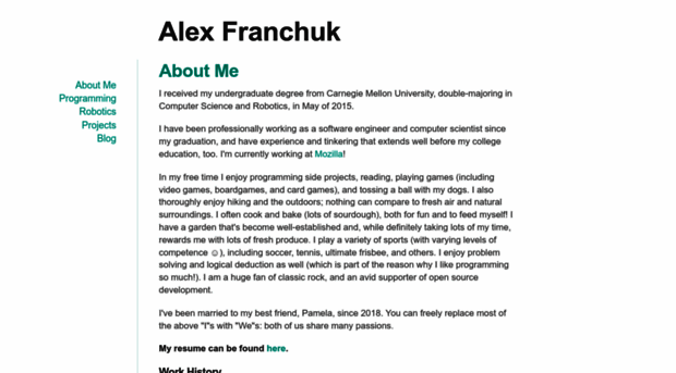 alexfranchuk.com