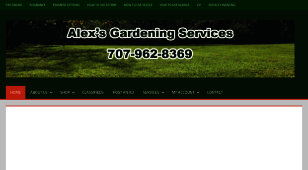 alexgardeningservices.com