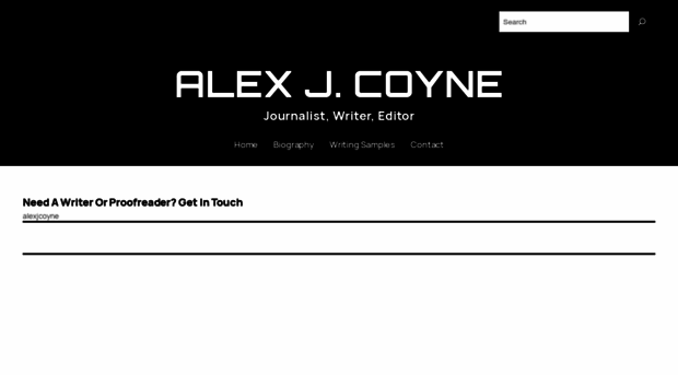 alexjcoyne.com