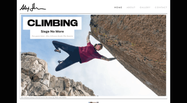 alexjohnsonclimbing.com