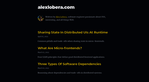 alexlobera.com