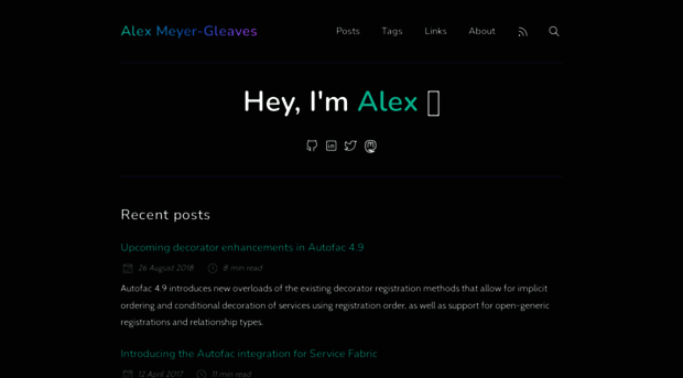 alexmg.dev