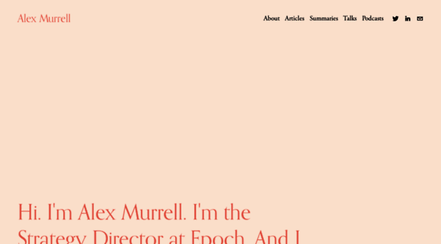 alexmurrell.co.uk