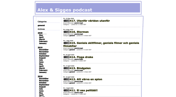 alexosigge.libsyn.com