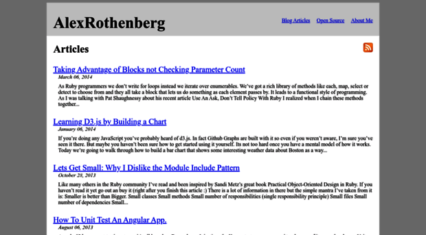 alexrothenberg.com